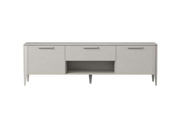 Тумба Type oak под ТВ ширина 180 см (серо-бежевый)