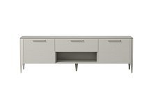 Тумба Type oak под ТВ ширина 180 см (серо-бежевый)