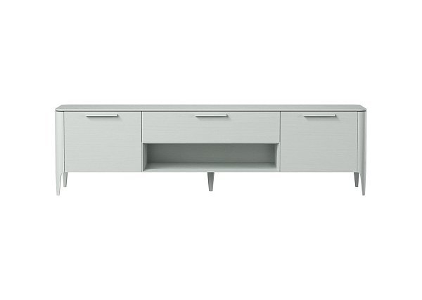 Тумба Type oak под ТВ ширина 200 см (светло-серый)