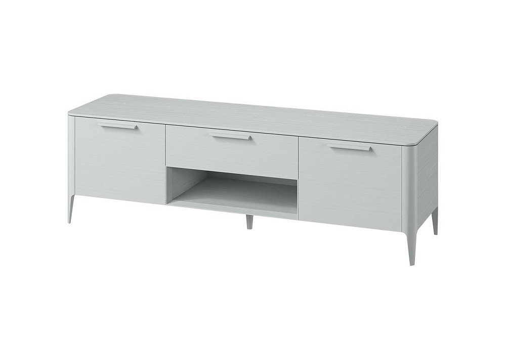 Тумба Type oak под ТВ ширина 180 см (светло-серый)
