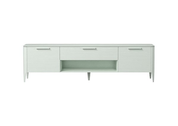 Тумба Type oak под ТВ ширина 200 см (белый)