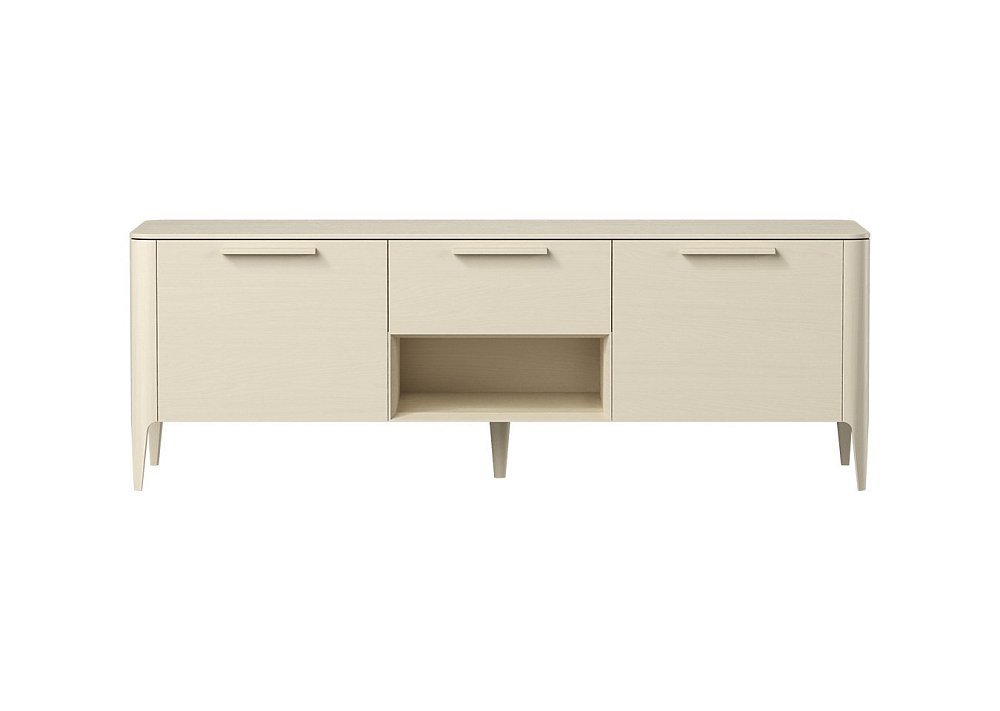 Тумба Type oak под ТВ ширина 160 см (молочный)