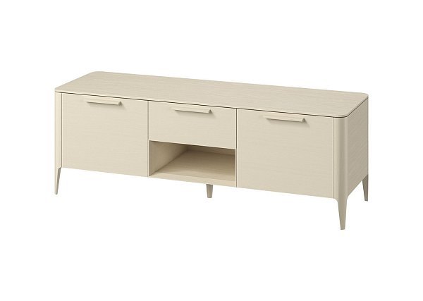 Тумба Type oak под ТВ ширина 160 см (молочный)