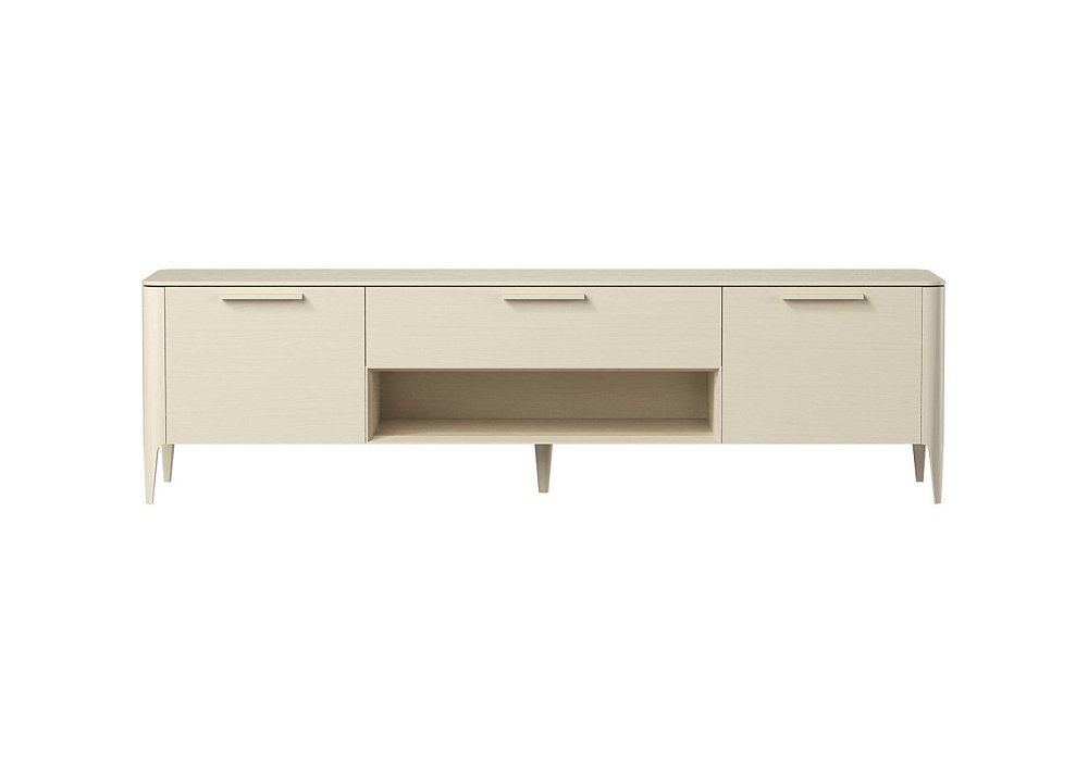 Тумба Type oak под ТВ ширина 200 см (молочный)