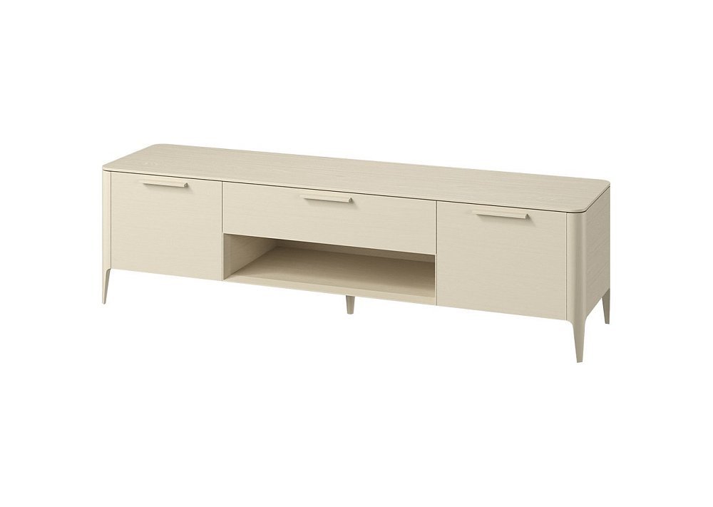 Тумба Type oak под ТВ ширина 200 см (молочный)