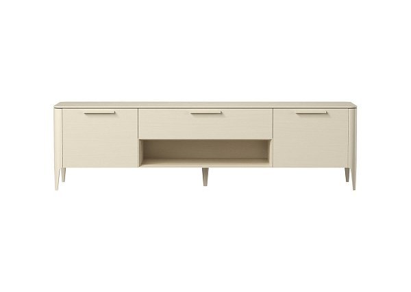 Тумба Type oak под ТВ ширина 200 см (молочный)