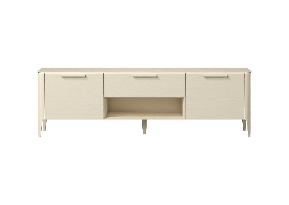 Тумба Type oak под ТВ ширина 180 см (молочный)