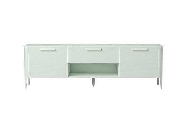 Тумба Type oak под ТВ ширина 180 см (белый)