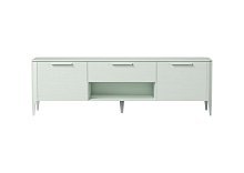 Тумба Type oak под ТВ ширина 180 см (белый)