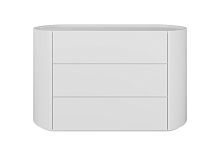 Комод Lagom 3 ящика ширина 120 см (белый)