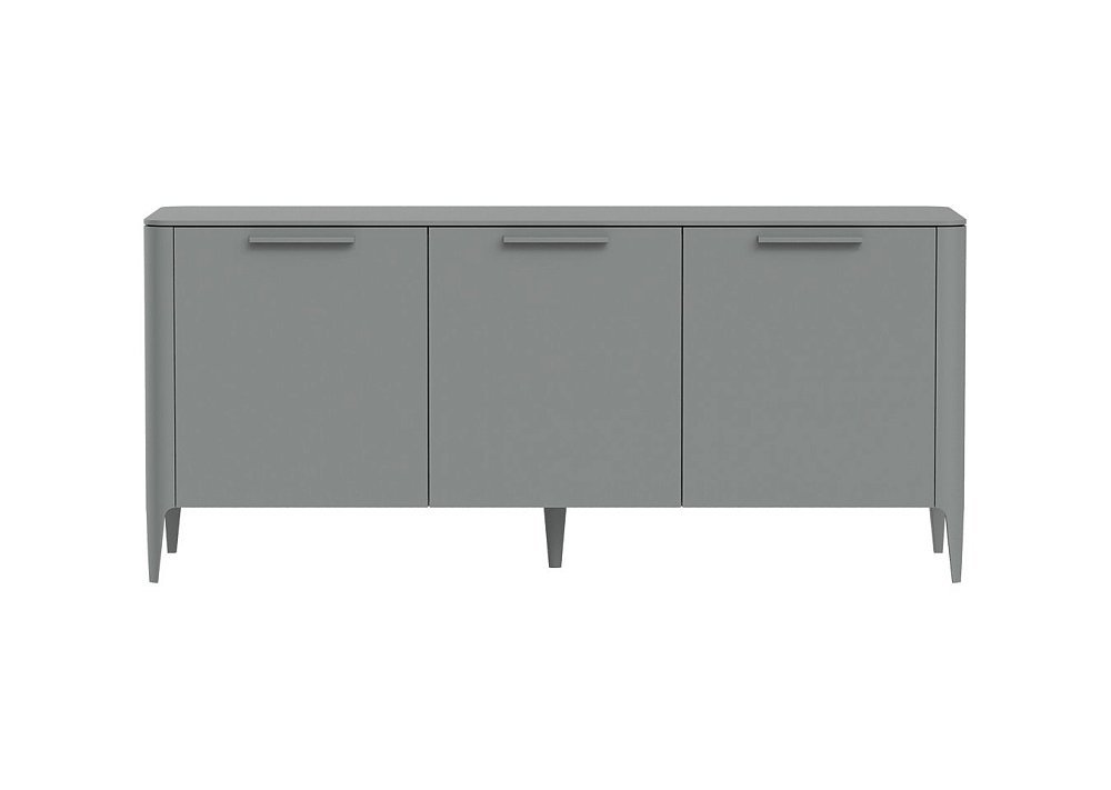 Тумба Type 3 двери ширина 160 см (серый)
