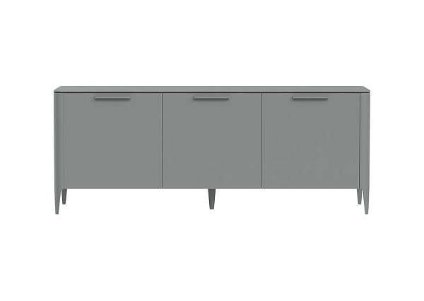 Тумба Type 3 двери ширина 180 см (серый)
