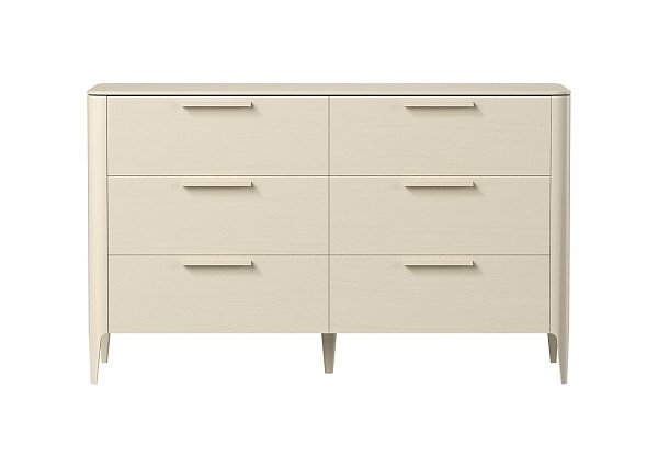 Комод Type oak 6 ящиков ширина 140 см (дымка)
