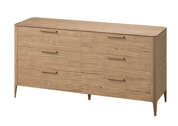 Комод Type oak 6 ящиков ширина 170 см (натуральный дуб)