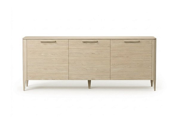 Тумба Type oak 3 двери ширина 180 см (беленый дуб)