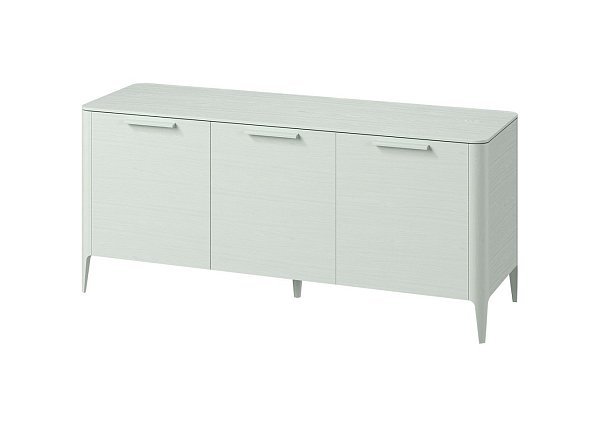 Тумба Type oak 3 двери ширина 160 см (белый)