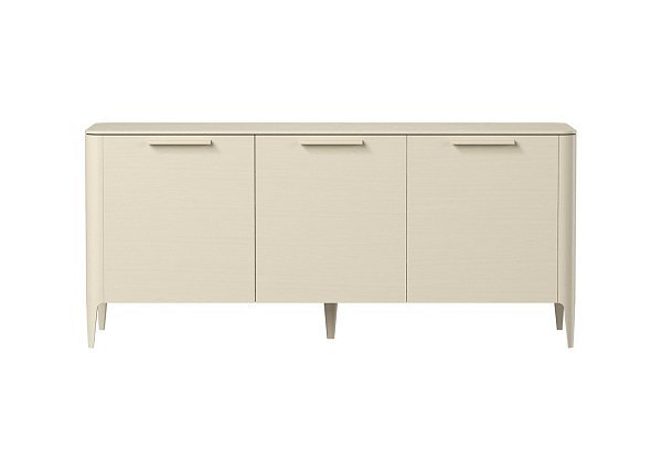 Тумба Type oak 3 двери ширина 160 см (молочный)