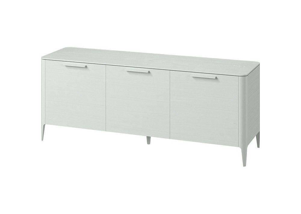 Тумба Type oak 3 двери ширина 180 см (белый)