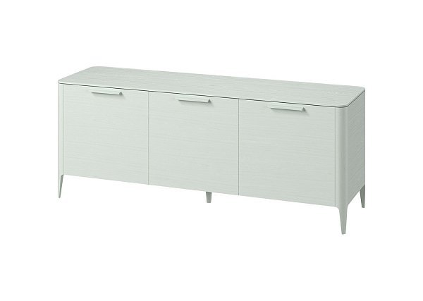 Тумба Type oak 3 двери ширина 180 см (белый)