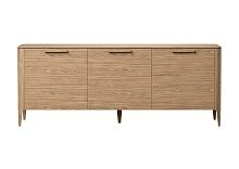 Тумба Type oak 3 двери ширина 180 см (натуральный дуб)