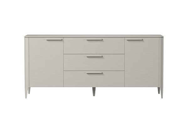 Тумба Type oak 2 двери 3 ящика (серо-бежевый)