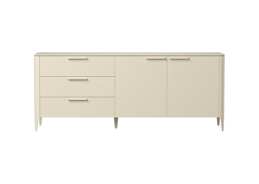 Тумба Type oak 3 ящика 2 двери L (дымка)