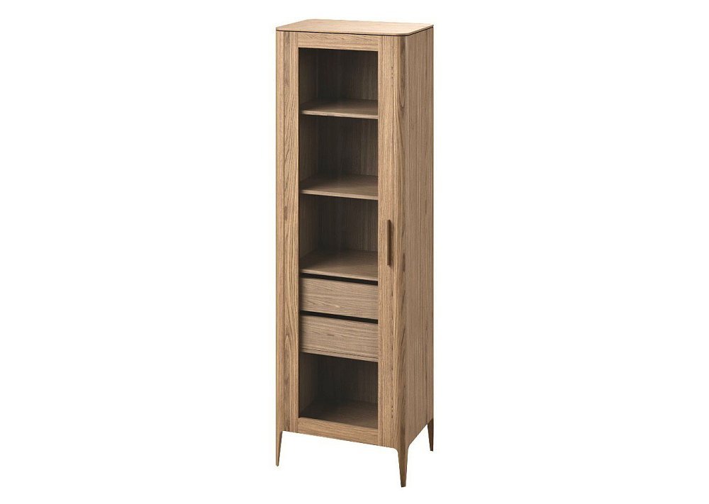 Витрина Type oak стеклянная высота 200 см L (натуральный дуб)