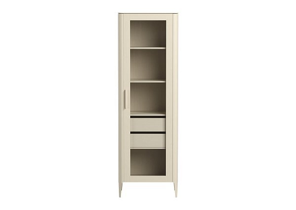 Витрина Type oak стеклянная высота 200 см R (молочный)