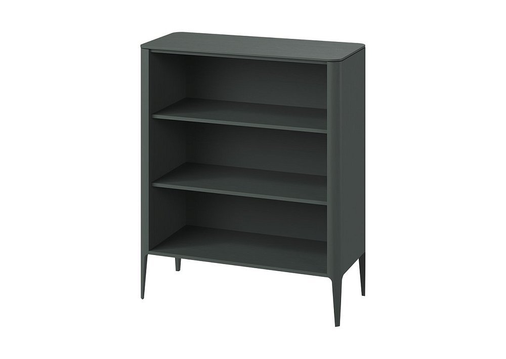 Стеллаж Type oak 120 см (темно-серый)