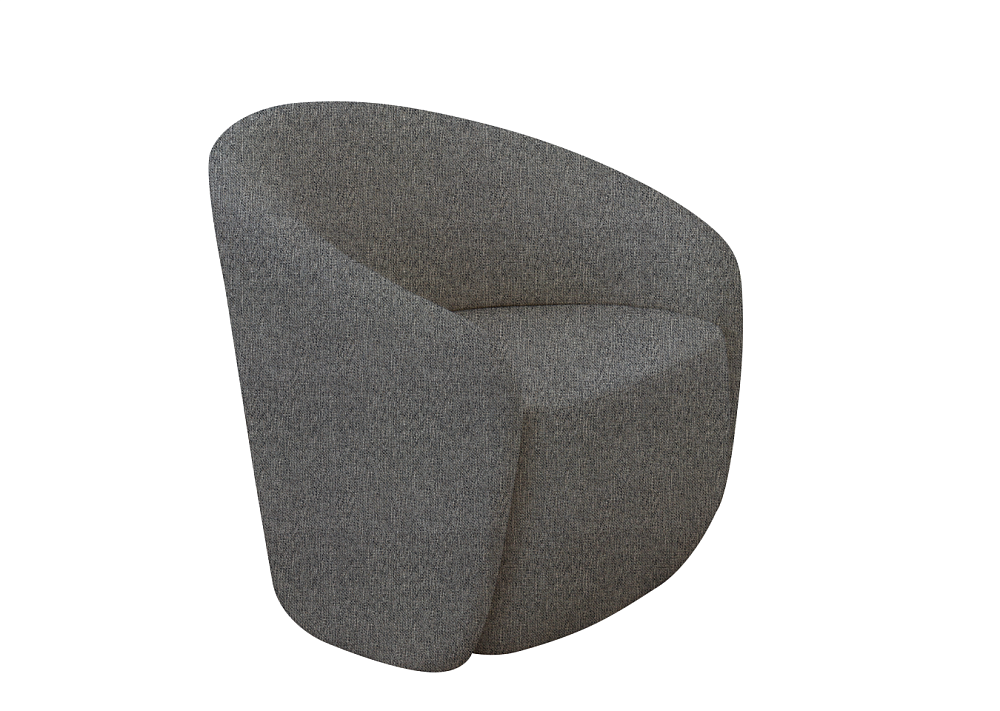 Кресло Ellipse E7.1 (серый, рогожка)