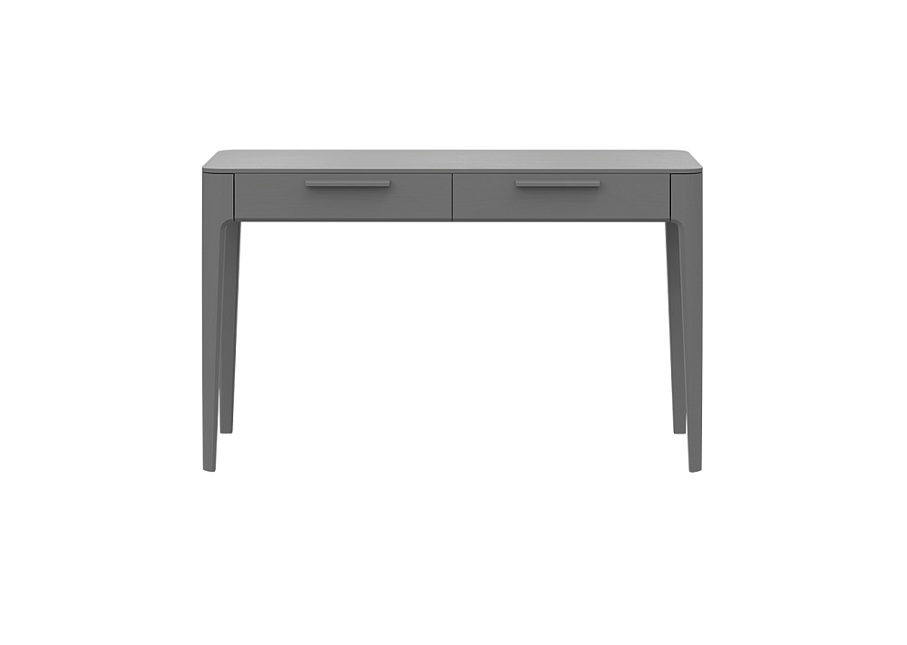 Консоль Type oak 2 ящика ширина 120 см (серый)