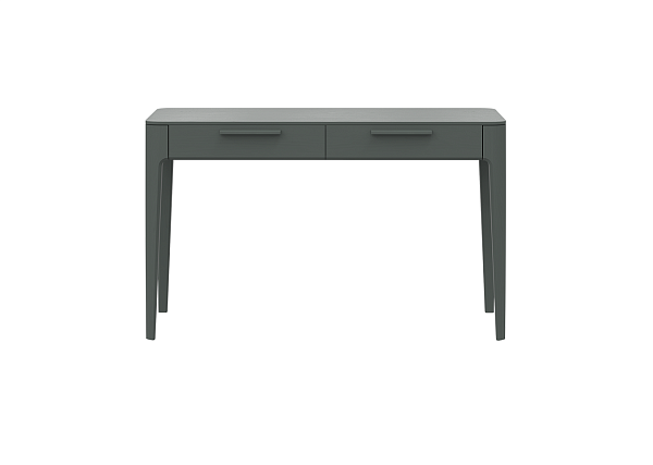Консоль Type oak 2 ящика ширина 120 см (темно-серый)