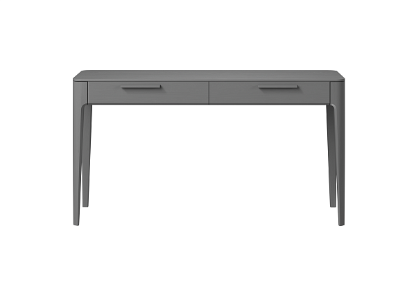 Консоль Type oak 2 ящика ширина 140 см (серый)