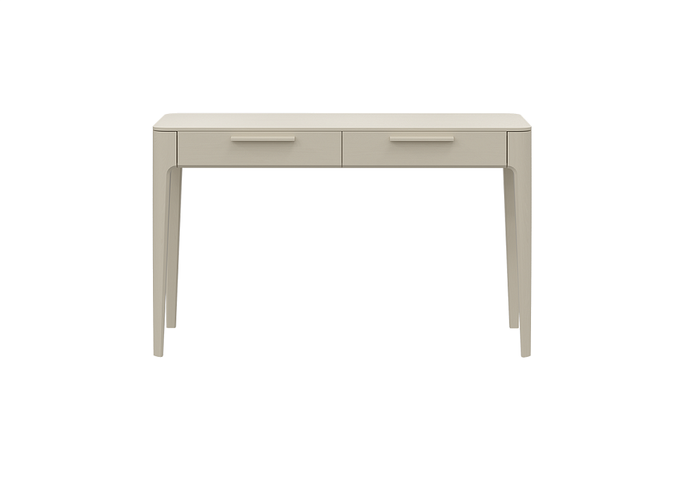 Консоль Type oak 2 ящика ширина 120 см (молочный)