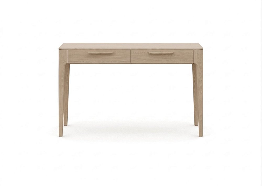 Консоль Type oak 2 ящика ширина 120 см (беленый дуб)