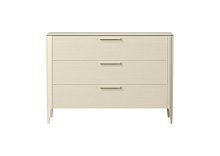 Комод Type oak 3 ящика ширина 120 см (дымка)