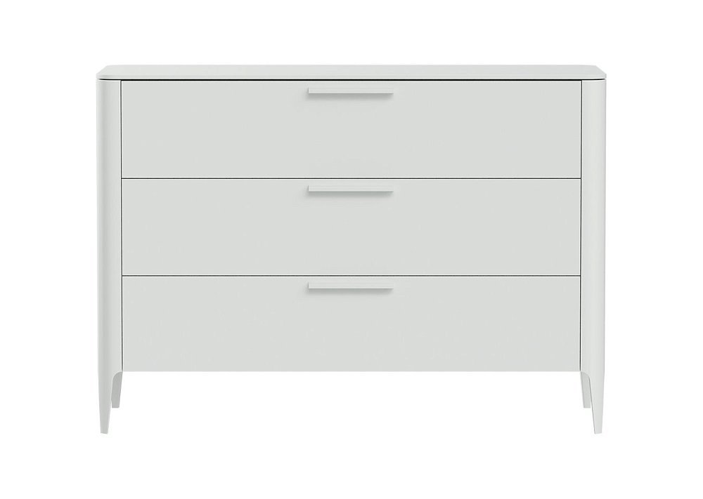 Комод Type 3 ящика ширина 120 см (белый)