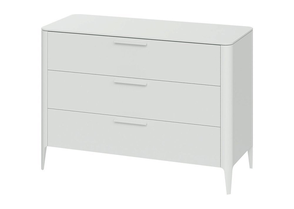 Комод Type 3 ящика ширина 120 см (белый)
