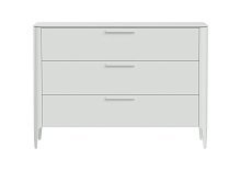 Комод Type 3 ящика ширина 120 см (белый)