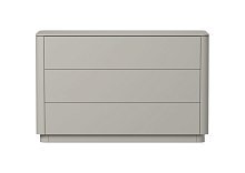 Комод Tammi 3 ящика ширина 120 см (серо-бежевый)