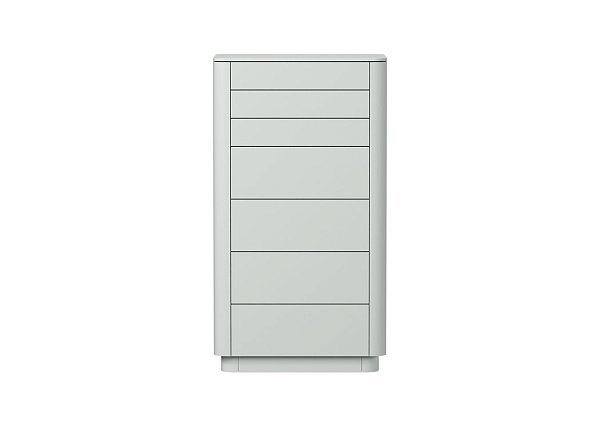 Комод Tammi высокии? 7 ящиков (светло-серый)
