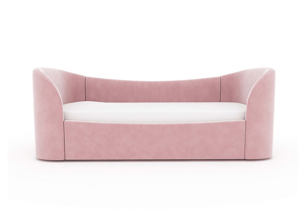 Диван-кровать KIDI Soft 90*200 см антивандальная ткань (розовый)