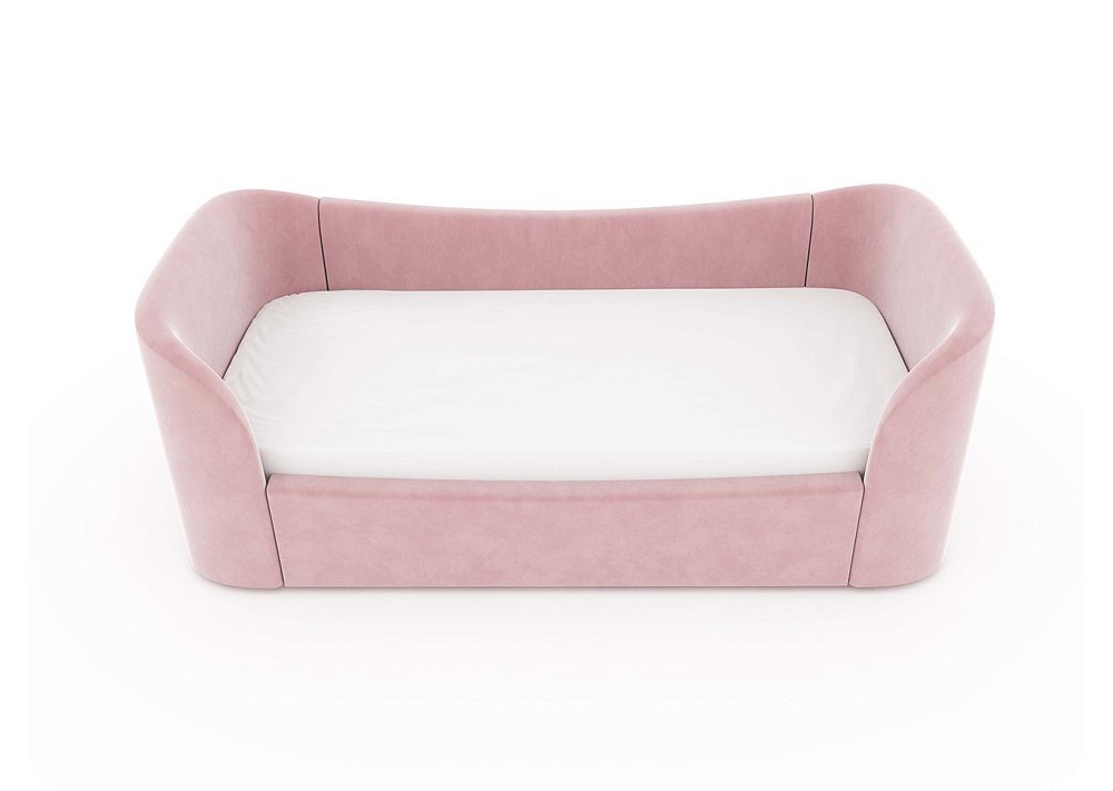 Диван-кровать KIDI Soft 90*200 см антивандальная ткань (розовый)