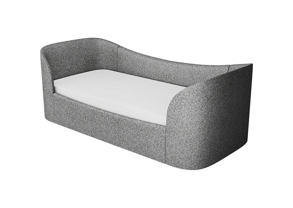 Диван-кровать KIDI Soft 90*200 см (серый, рогожка)