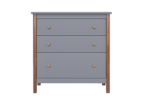 Комод Classic 3 ящика (серый)