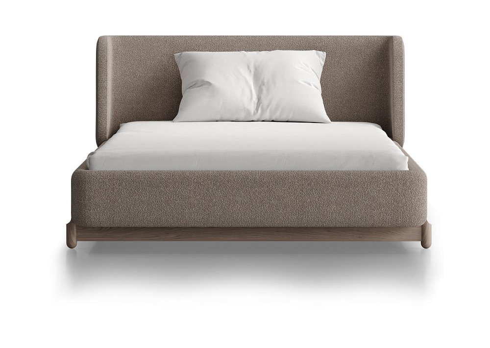 Кровать Basic спальное место 120*200 см (бежевый, букле)