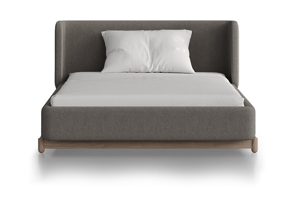 Кровать Basic спальное место 120*200 см (капучино, твид)