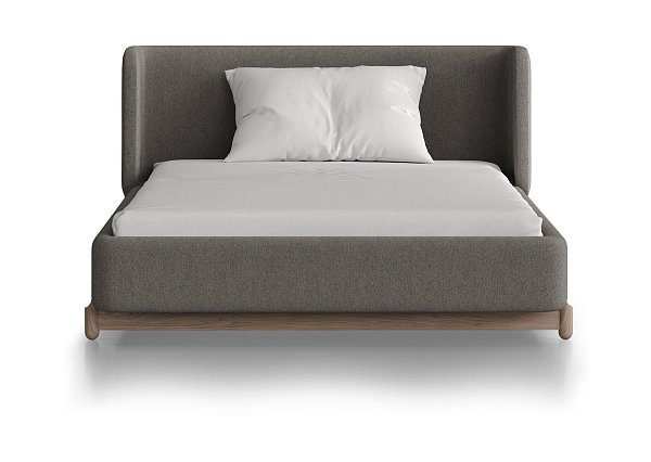 Кровать Basic спальное место 120*200 см (капучино, твид)