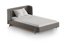 Кровать Basic спальное место 120*200 см (капучино, твид)