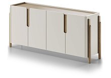 Комод Basic 4 двери ширина 180 см (молочный)